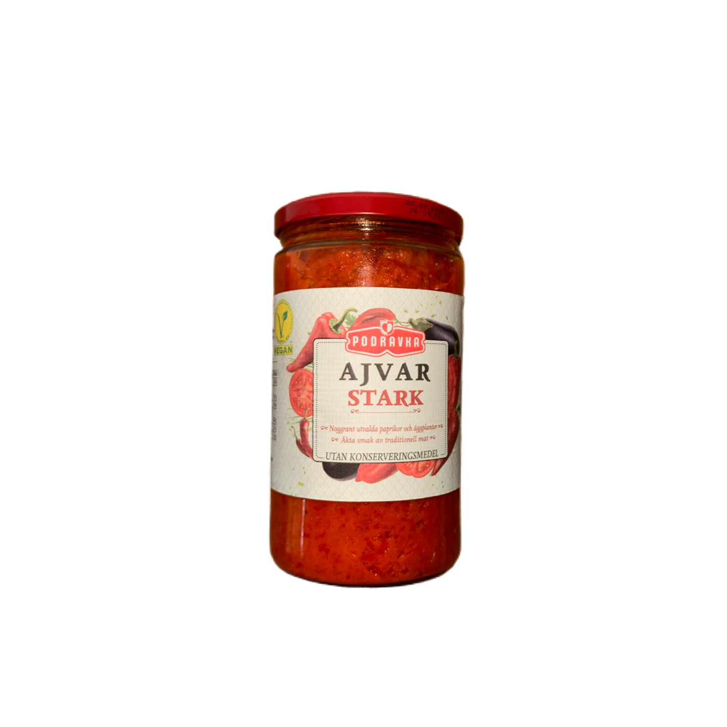 Podravka Ajvar Sharp Staklo 690g