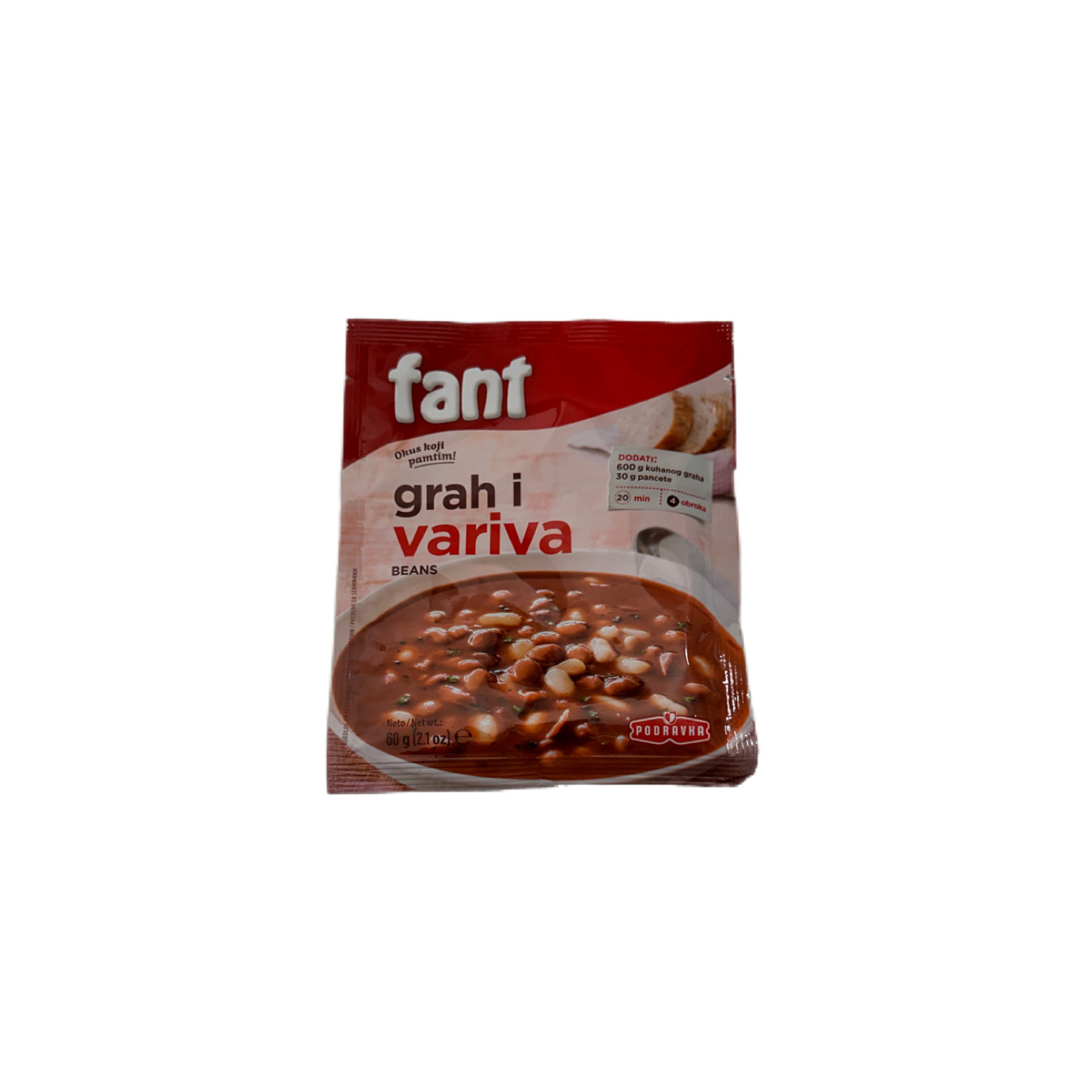 Fant pasulj gulaš 60g