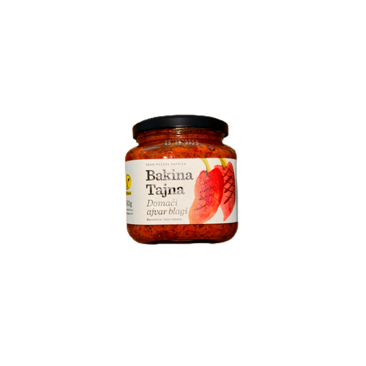 Bakina Tajna Ajvar Mild 550g