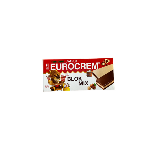 Takovo Eurocrem Blok Mix 160g